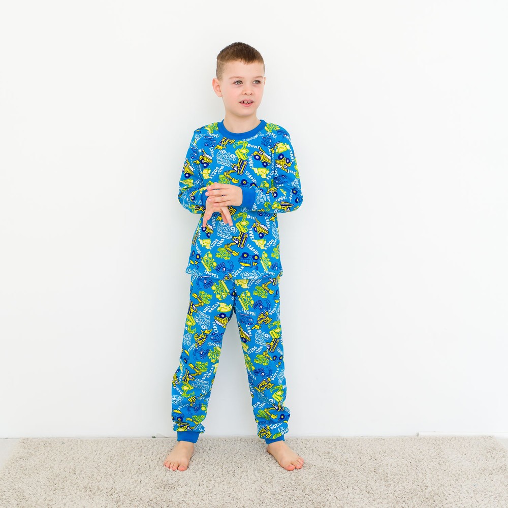 Пижама для мальчика интерлок 00002820, 86-92 см, 2 года