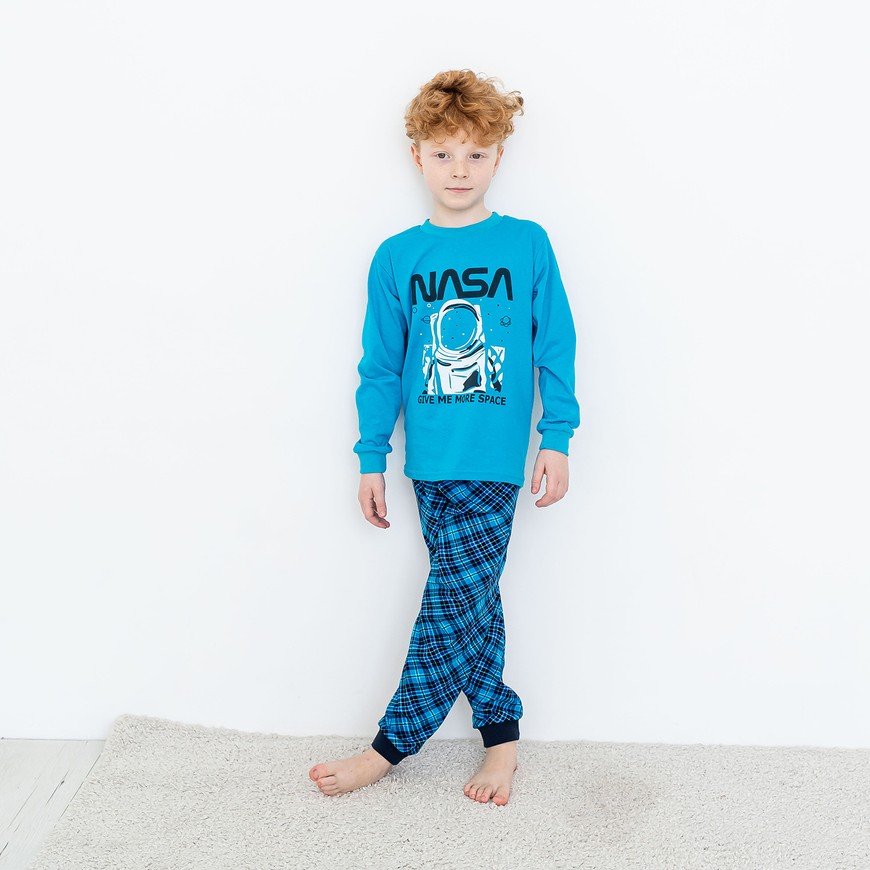 Піжама для хлопчика з довгим рукавом 00003442, 134-140 см, 8-9 років