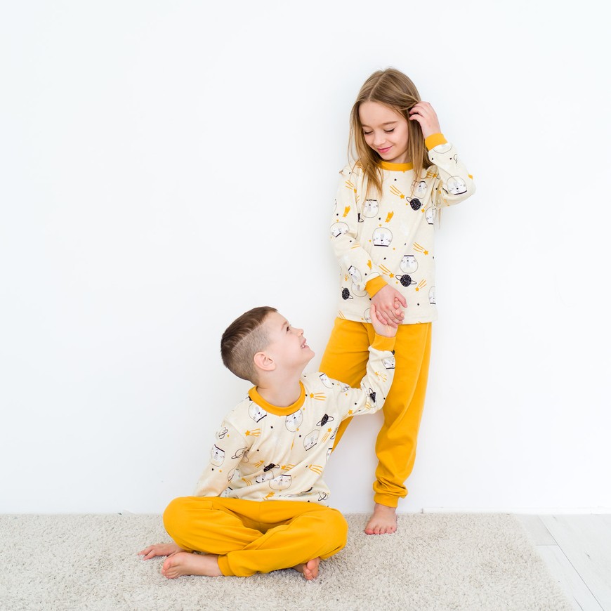 Пижама детская интерлок 00003053, 86-92 см, 2 года
