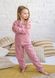 Пижама для девочки теплая флисовая 00002676, 110-116 см, 5 лет