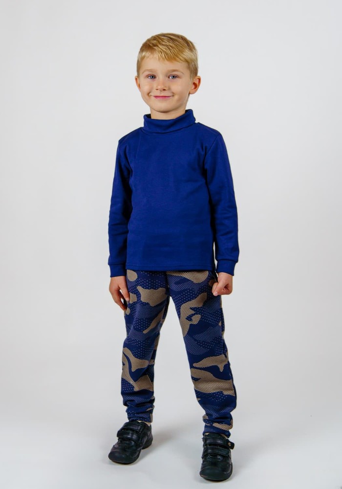 Штани для хлопчика камуфляжний мілітарі 00001094, 122-128