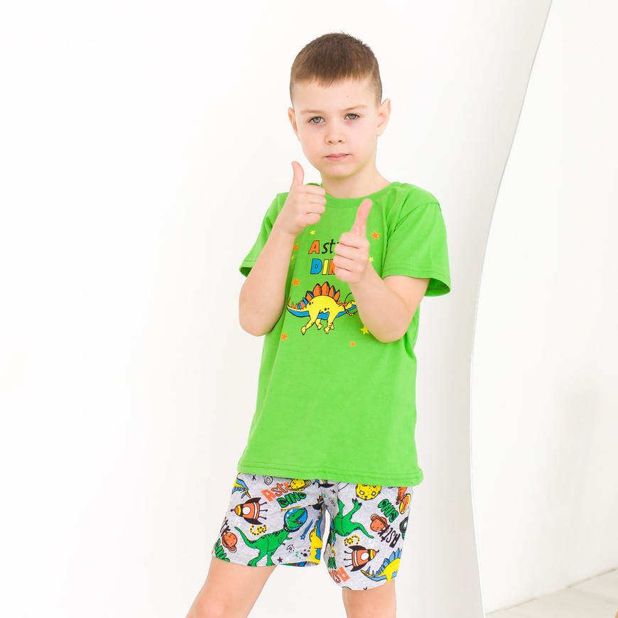 Комплект для хлопчика на літо футболка і шорти 00002869, 86-92 см, 2 роки