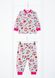 Пижама для девочки теплая с начесом 00001050, 74-80