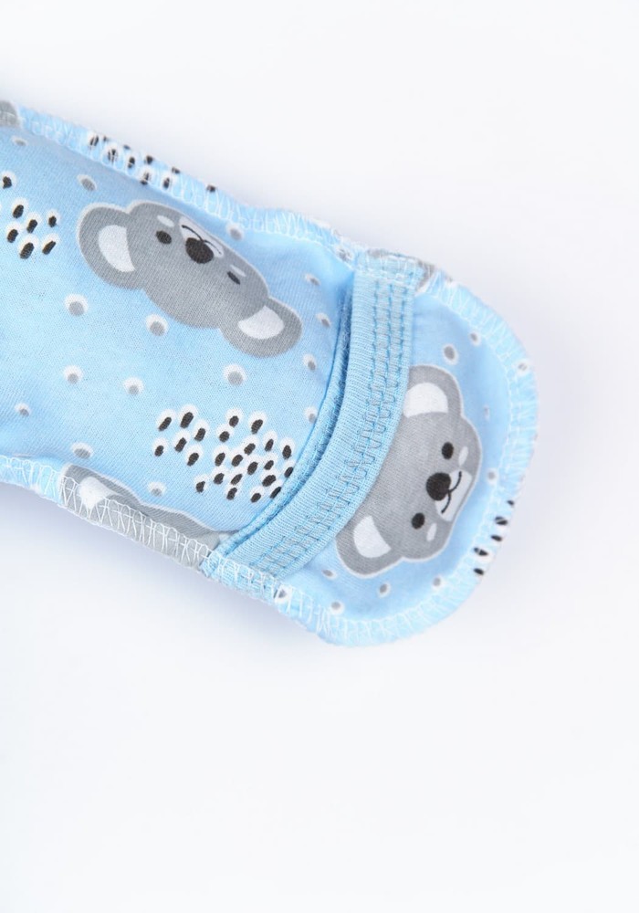 Комплект для новонародженого хлопчика сорочка, повзунки і чепчик 00000809, 50-56 см, 0-1 місяць