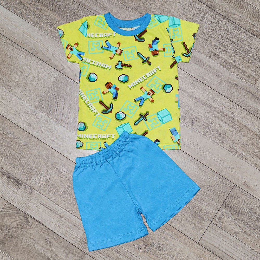 Комплект для хлопчика футболка і шорти 00003720, 86-92 см, 2 роки