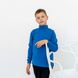 Водолазка для мальчика с начесом синяя 00001733, 122-128 см, 6-7 лет