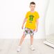 Комплект для хлопчика на літо футболка і шорти 00002871, 86-92 см, 2 роки