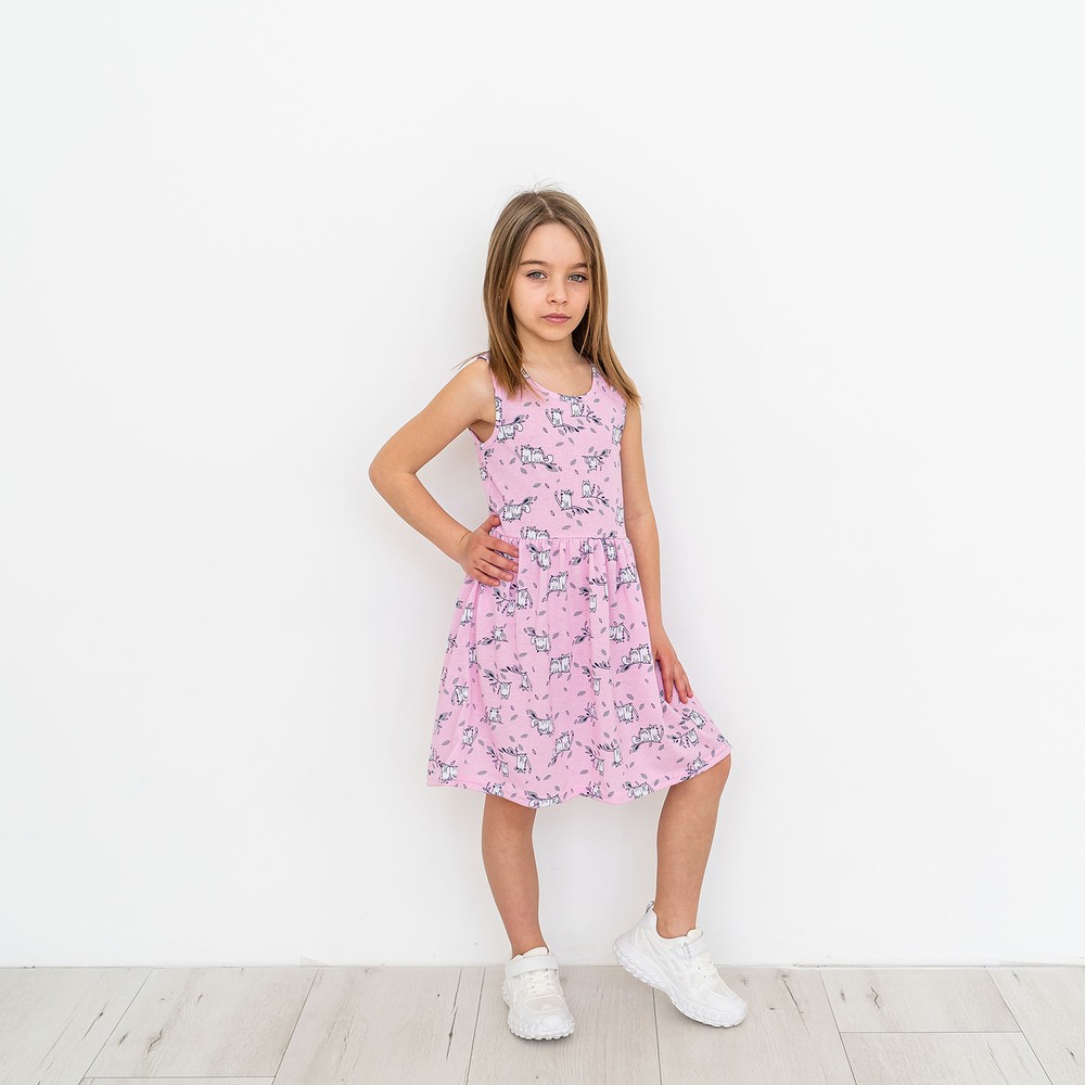 Плаття для дівчинки на літо 00003563, 98-104 см, 3-4 роки