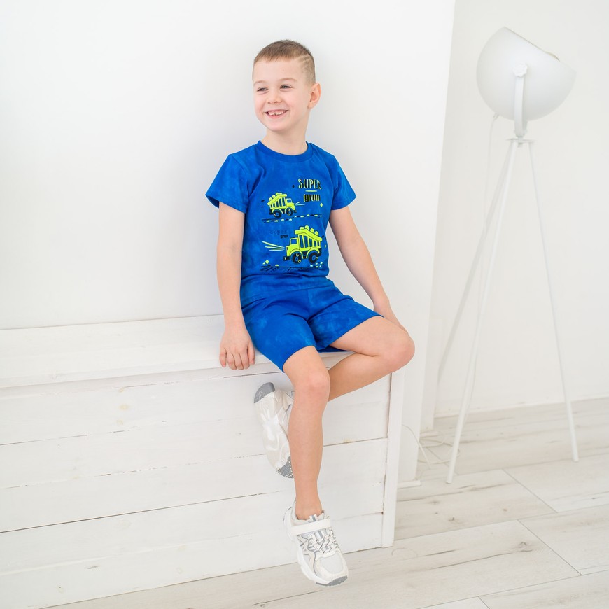 Комплект для хлопчика на літо футболка і шорти 00002864, 86-92 см, 2 роки