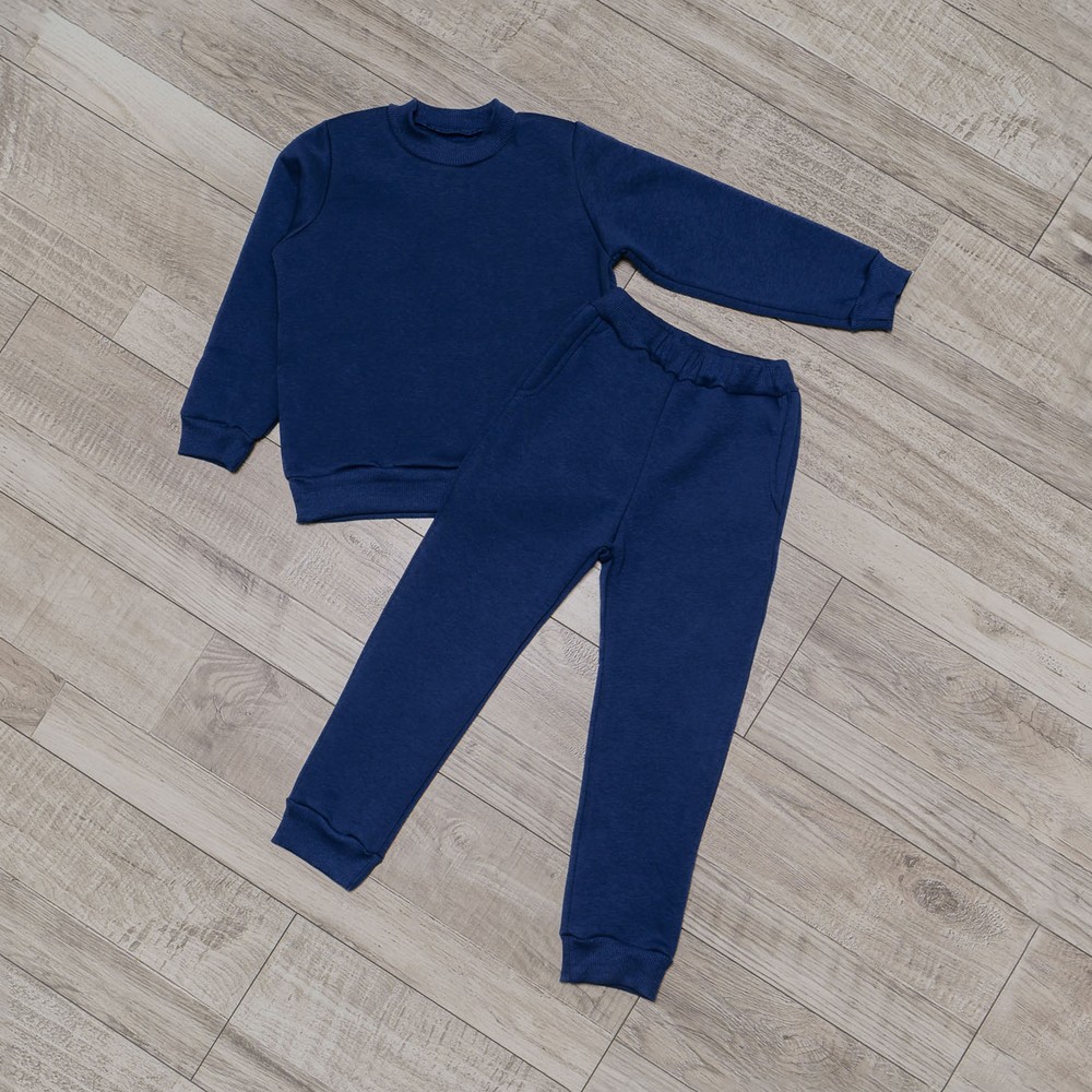 Костюм для хлопчика світшот і штани трьохнитка з начосом 00003581, 98-104 см, 3-4 роки