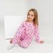Пижама для девочки теплая с начесом 00003248, 134-140 см, 8-9 лет