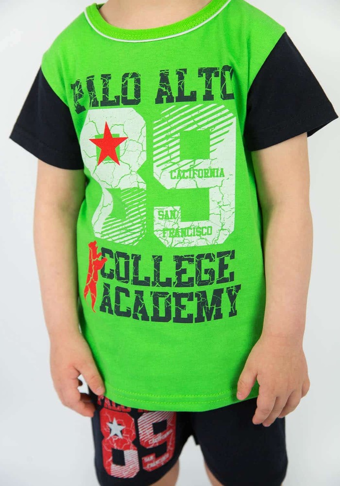 Комплект для хлопчика на літо футболка і шорти 00000113, 86-92 см, 2 роки
