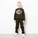 Свитшот для мальчика трехнитка с начесом 00004039, 122-128 см, 6-7 лет