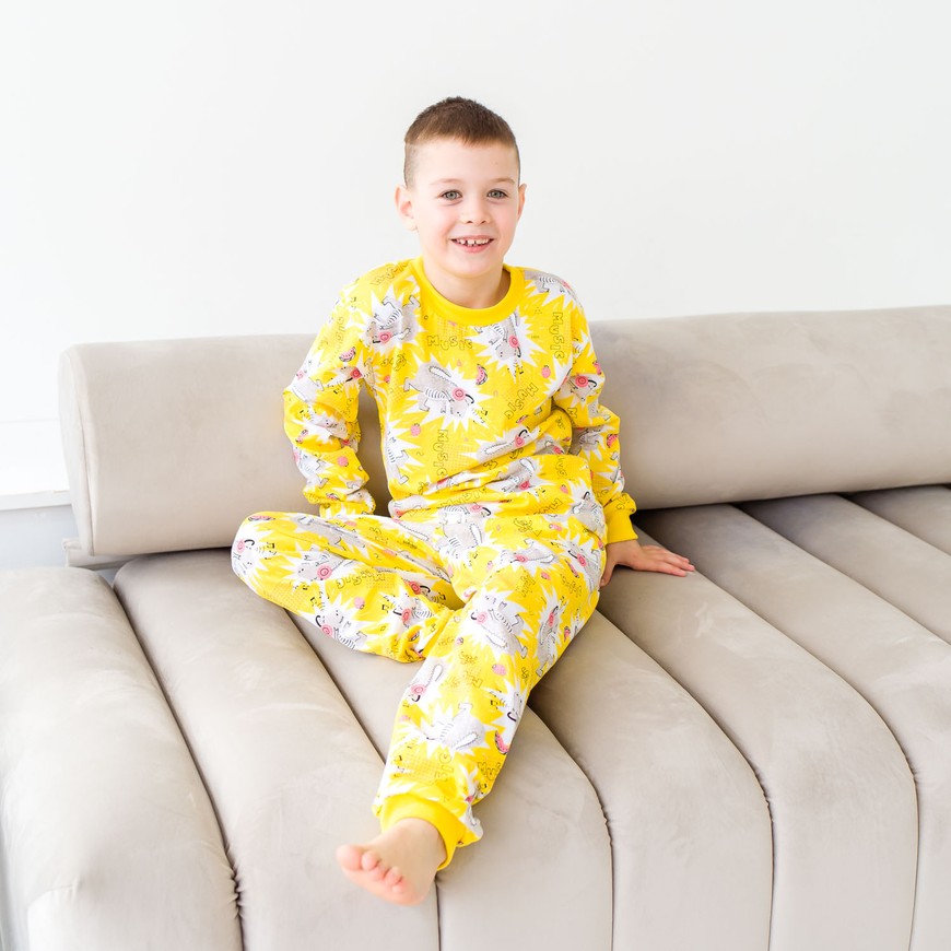 Піжама для хлопчика кулір 00002810, 86-92 см, 2 роки