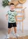 Комплект для хлопчика на літо футболка і шорти 00001011, 122-128 см, 6-7 років