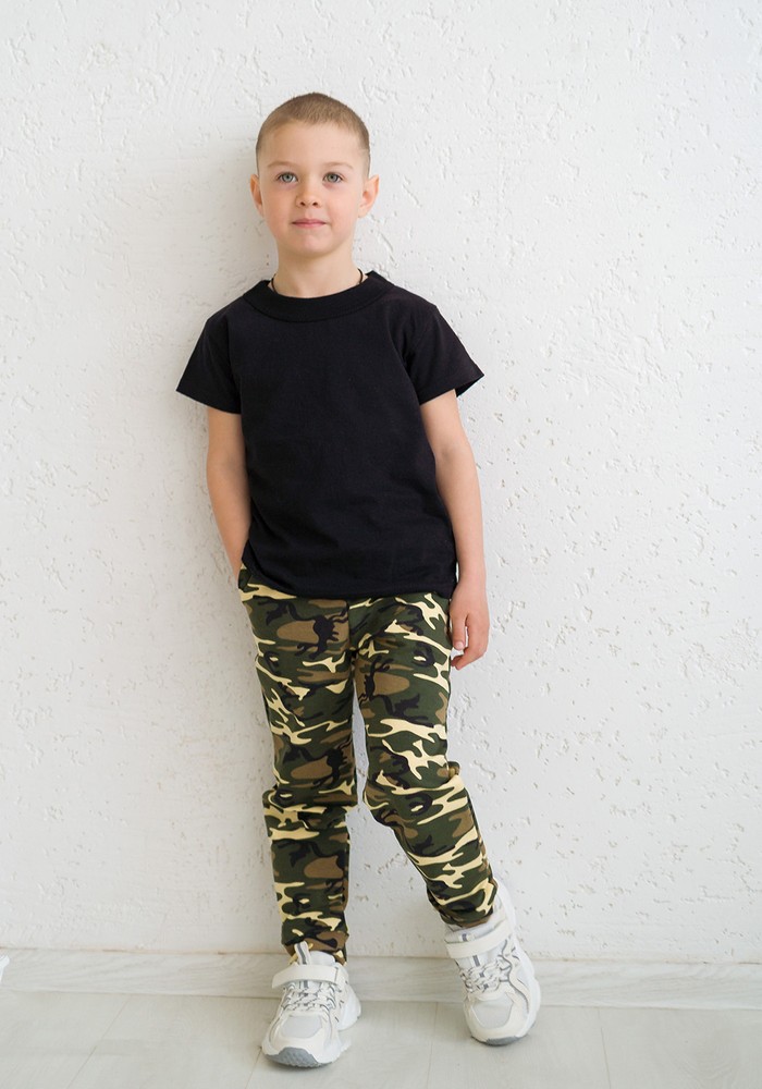 Штани для хлопчика камуфляжні 00000076, 110-116 см, 5 років
