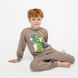 Пижама для мальчика теплая с начесом 00003331, 86-92 см, 2 года
