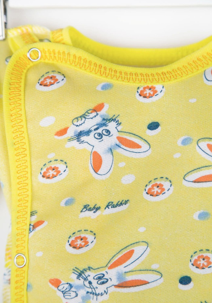 Сорочка для новонародженого тепла з начосом 00000441, 50-56 см, 0-1 місяць