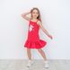 Платье для девочки летнее с единорогом 00002388, 86-92 см, 2 года