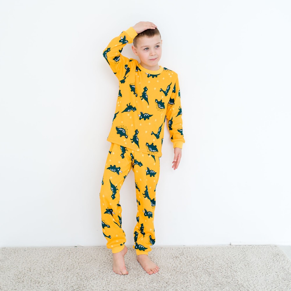 Пижама для мальчика интерлок 00002812, 86-92 см, 2 года
