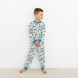 Пижама для мальчика интерлок с машинками 00003047, 98-104 см, 3-4 года