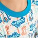 Піжама для хлопчика інтерлок з машинками 00003047, 86-92 см, 2 роки