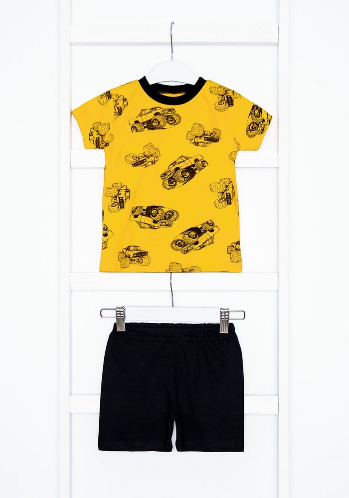 Комплект для хлопчика на літо футболка і шорти 00001012, 86-92 см, 2 роки
