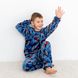 Піжама для хлопчика тепла вельсофт з павуком 00003039, 110-116 см, 5 років