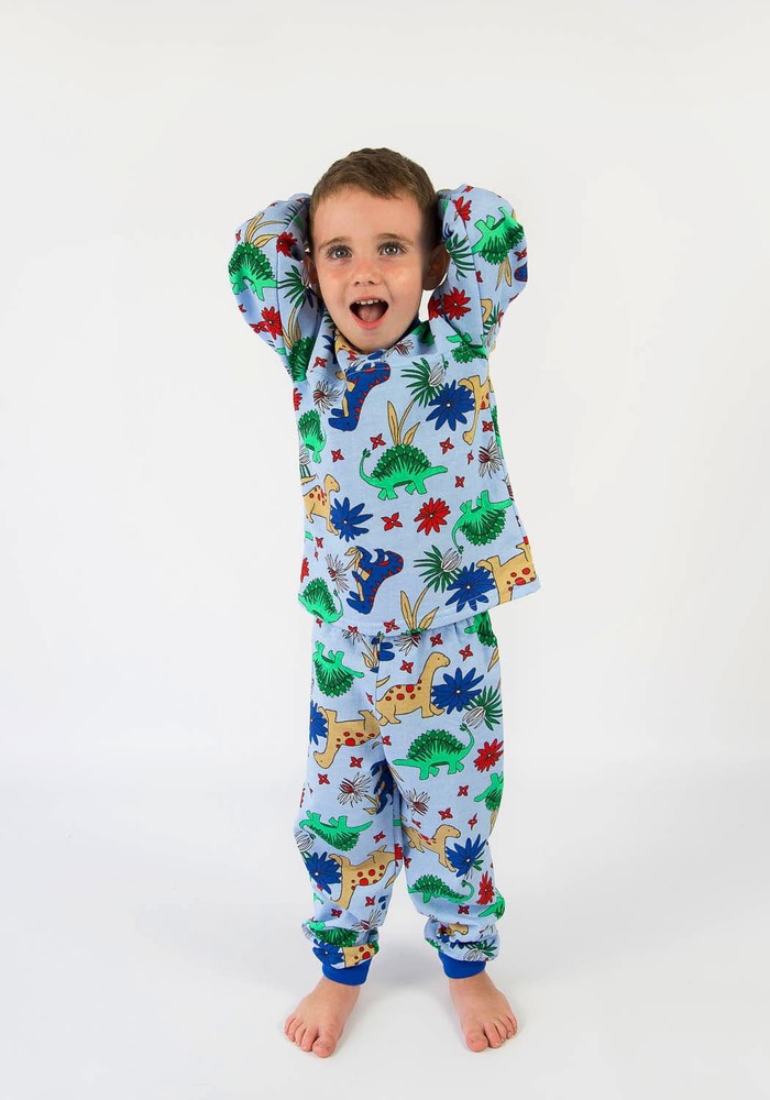 Пижама для мальчика теплая с начесом 00000158, 86-92 см, 2 года