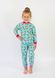 Пижама для девочки теплая с начесом 00000306, 74-80 см, 1 год