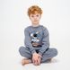 Пижама для мальчика теплая с начесом 00003333, 86-92 см, 2 года