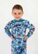 Пижама для мальчика теплая с начесом 00000159, 74-80 см, 1 год