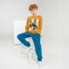 Пижама для мальчика теплая с начесом 00003257, 122-128 см, 6-7 лет