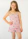 Пижама для девочки майка и шорты 00000156, 98-104 см, 3-4 года