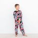 Піжама для хлопчика тепла вельсофт з супергероями 00003040, 122-128 см, 6-7 років