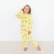 Пижама для девочки теплая вельсофт 00003132, 134-140 см, 8-9 лет