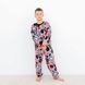 Піжама для хлопчика тепла вельсофт з супергероями 00003040, 110-116 см, 5 років