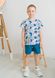 Комплект для хлопчика на літо футболка і шорти 00002239, 86-92 см, 2 роки
