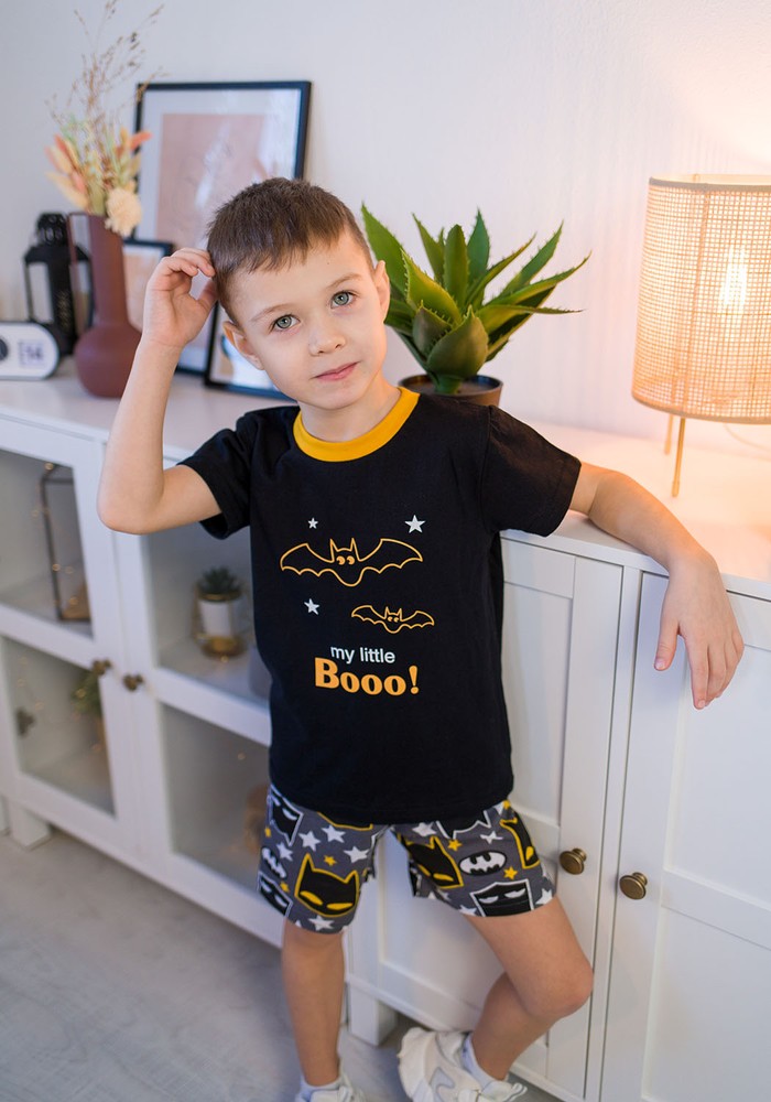 Комплект для хлопчика на літо футболка і шорти 00001101, 122-128 см, 6-7 років