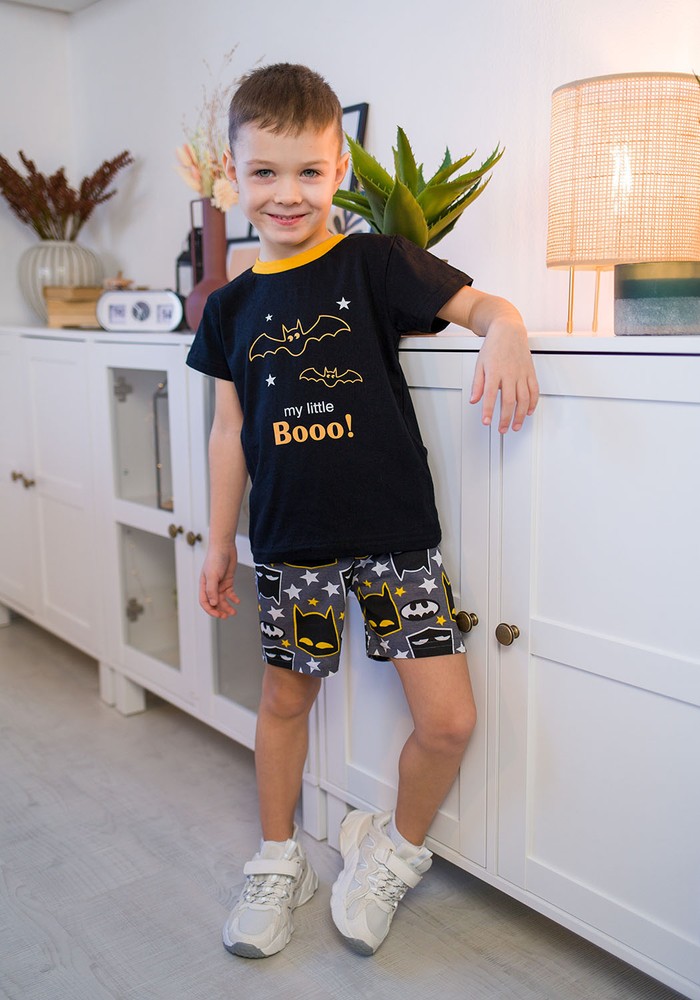 Комплект для хлопчика на літо футболка і шорти 00001101, 86-92 см, 2 роки