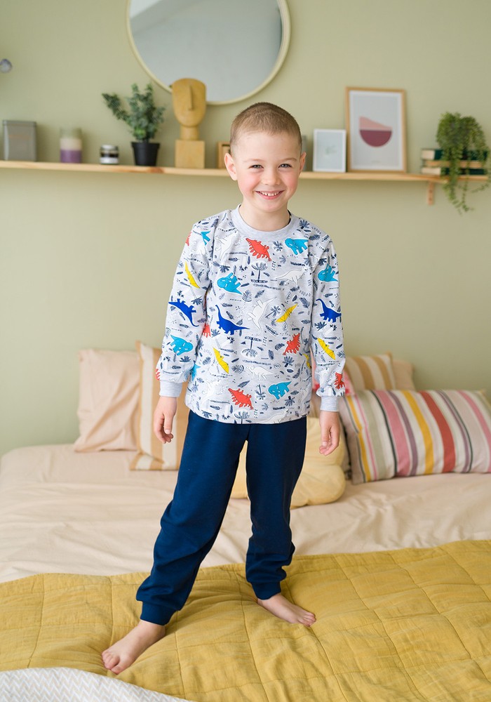 Піжама для хлопчика інтерлок 00002113, 86-92 см, 2 роки