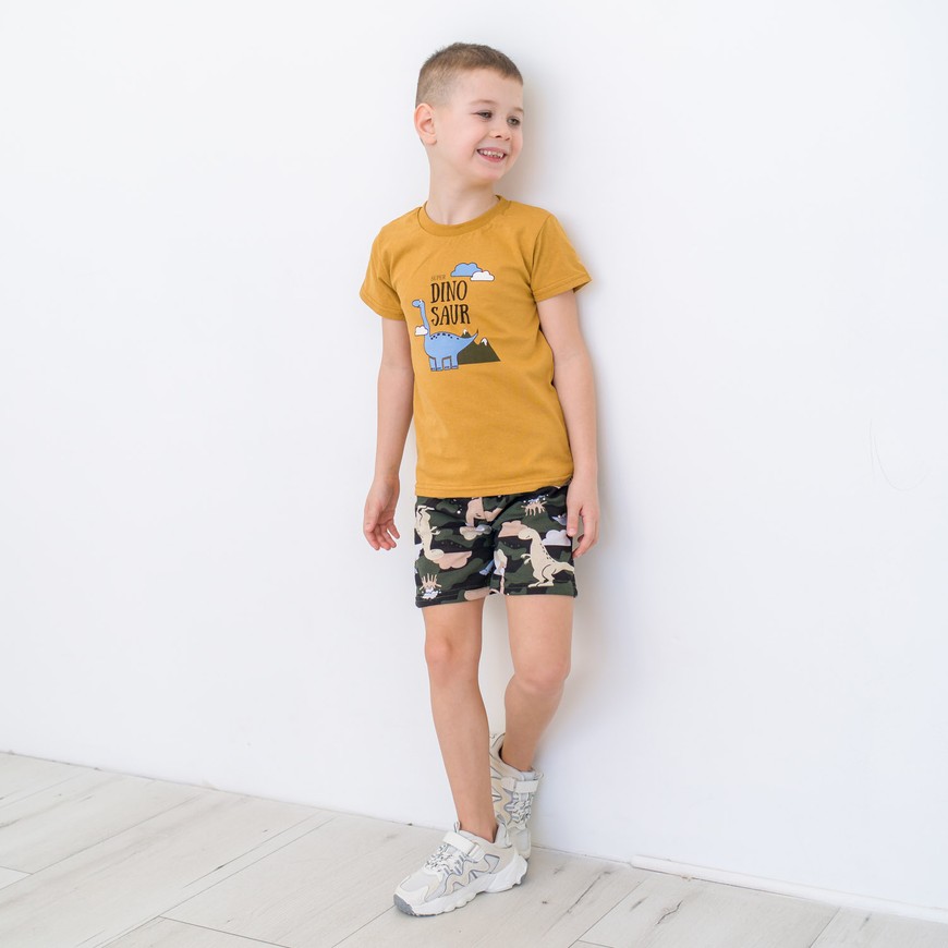 Комплект для хлопчика на літо футболка і шорти 00002280, 98-104 см, 3-4 роки