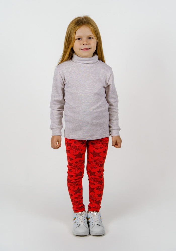 Лосини легінси для дівчинки теплі з начосом 00000421, 86-92 см, 2 роки