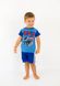 Комплект для хлопчика на літо футболка і шорти 00000297, 74-80 см, 1 рік