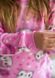 Пижама для девочки теплая флисовая 00002674, 134-140 см, 8-9 лет
