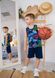 Комплект для мальчика на лето майка и шорты 00001229, 86-92 см, 2 года