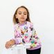Світшот для дівчинки трьохнитка з начосом бузковий 00003090, 134-140 см, 8-9 років
