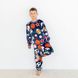 Пижама для мальчика теплая вельсофт 00002672, 98-104 см, 3-4 года