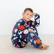 Піжама для хлопчика тепла вельсофт 00002672, 134-140 см, 8-9 років