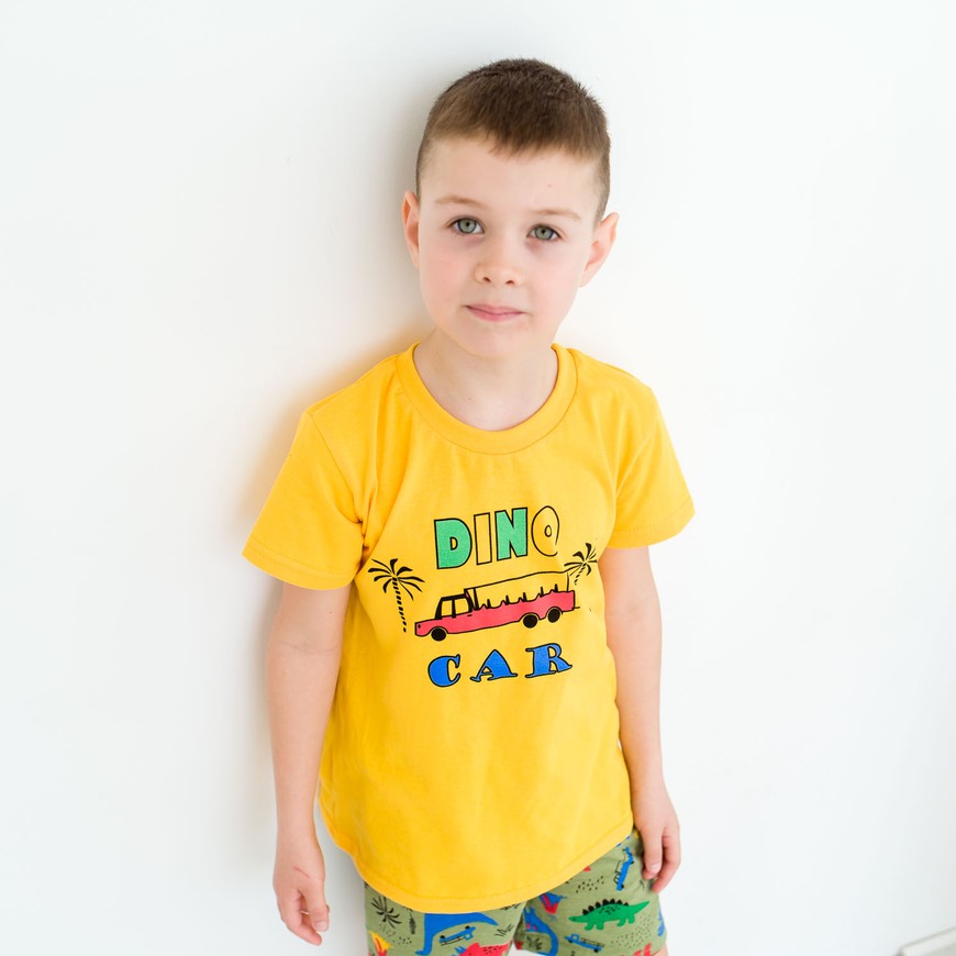 Комплект для хлопчика на літо футболка і шорти 00002857, 98-104 см, 3-4 роки